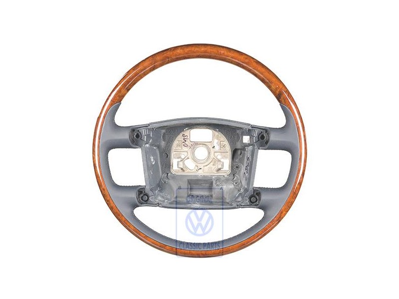 VW Original Volante (Madera/Cuero) Navyblue/Sioux - 7L6419091T ZXT