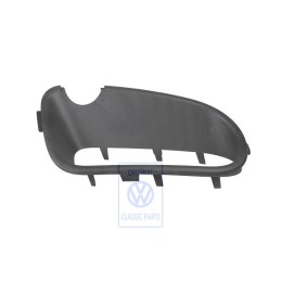 VW Original Caja Conduccion De Aire Negro Satinado - 7L6853663E 9B9
