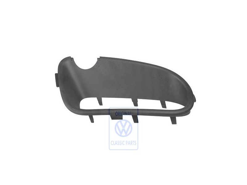 VW Original Caja Conduccion De Aire Negro Satinado - 7L6853663E 9B9