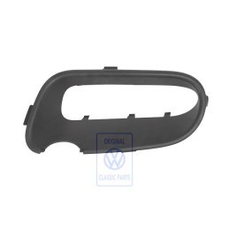 VW Original Caja Conduccion De Aire Negro Satinado - 7L6853664E 9B9