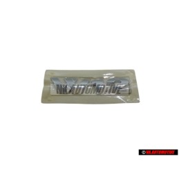 VW Original W12 Trasero Rotulo Insignia Emblema Cromo - 7L6853675D 739