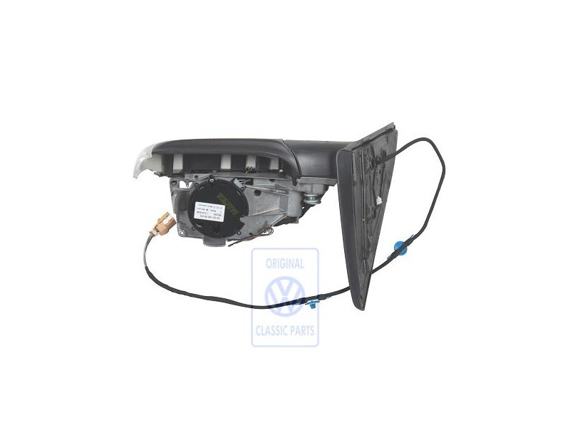 VW Original Caja De Espejo Exterior Negro Satinado - 7L6857508CH01C