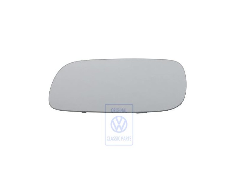 VW Original Cristal Espejo (Plano) Con Placa Soporte - 7L6857521