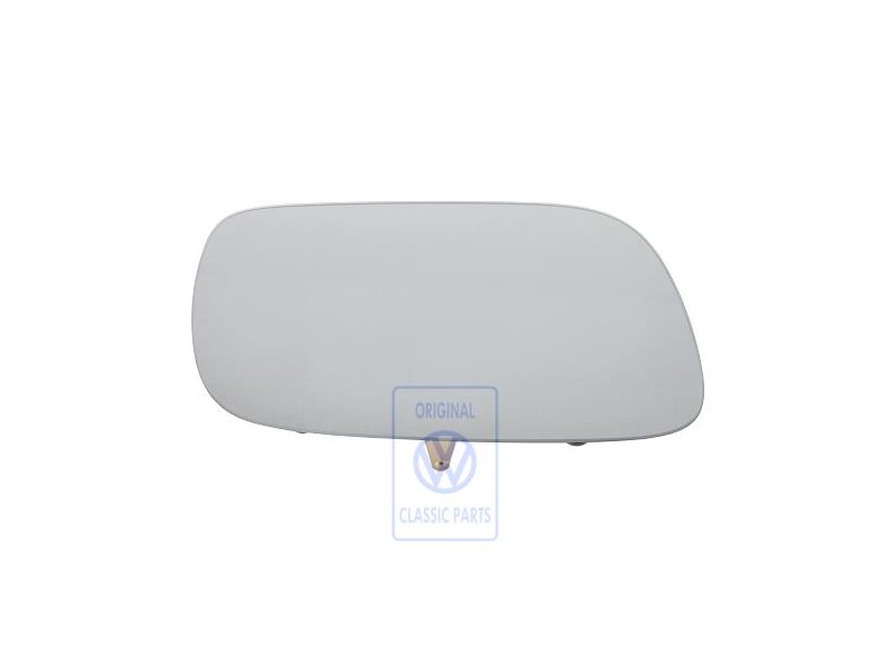 VW Original Cristal Espejo (Plano) Con Placa Soporte - 7L6857522F
