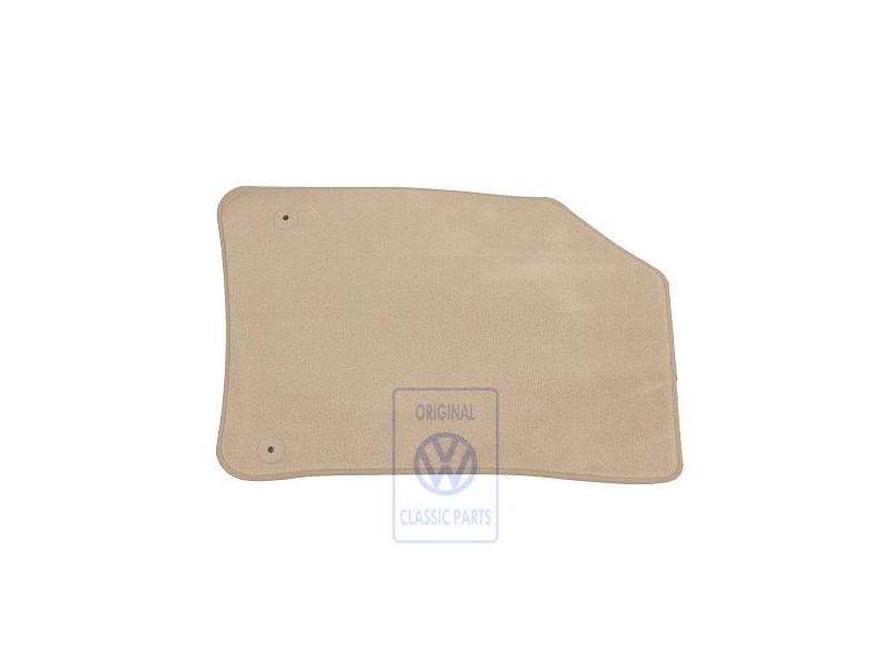 VW Original Alfombrilla Purebeige - 7L6862559R QRN