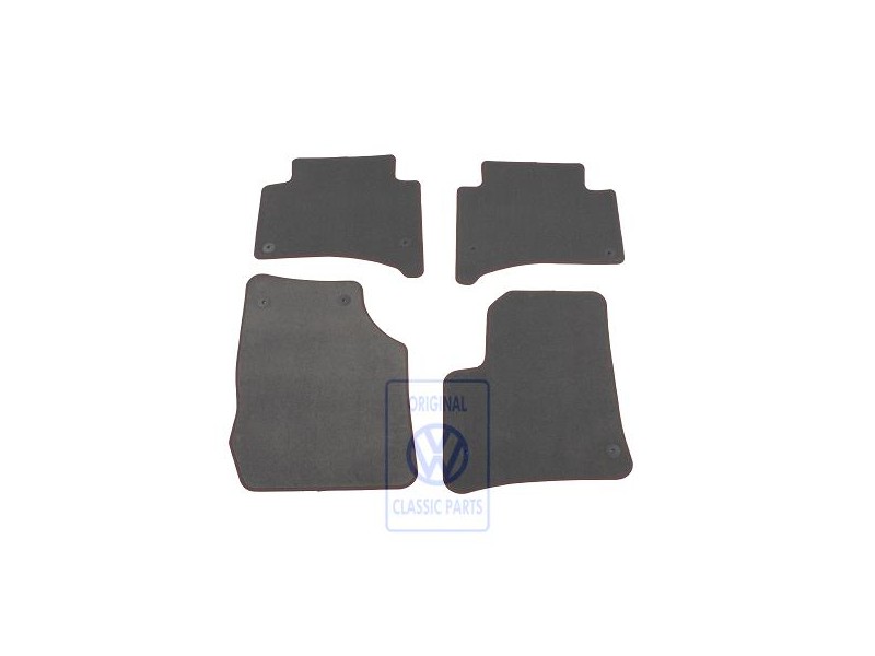 VW Original 1 Juego Alfombrillas Antracita/Dakota (Marron) - 7L6863011ADXKH