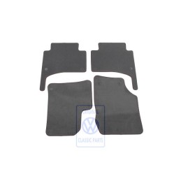 VW Original 1 Juego Alfombrillas Granadina (Rojo)/Antracita - 7L6863011J TML
