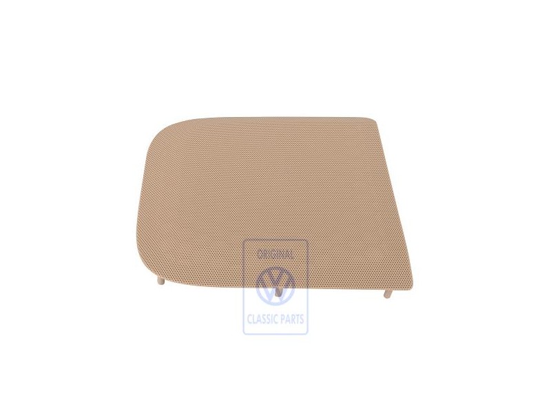 VW Original Recubrimiento Altavoz Purebeige - 7L6868157A 7G8