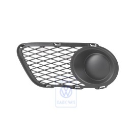 VW Original Rejilla Adorno Negro Satinado - 7L9853683 B41