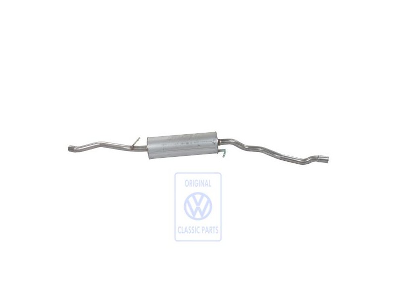VW Original Silenciador Central - 7M0253409AQ