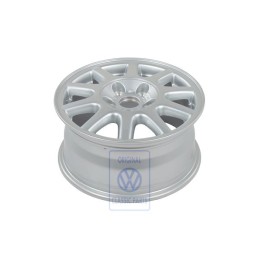 VW Original Llanta De Aluminio Colores Cromo-Metalizados - 7M0601025F 091