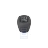 VW Original Pomo Palanca Cambio (Cuero) Negro - 7M0711141C 1BX