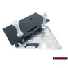Audi Original S4 Frente Rotulo Insignia Emblema Cromo Rojo - 4A0853736 2ZZ