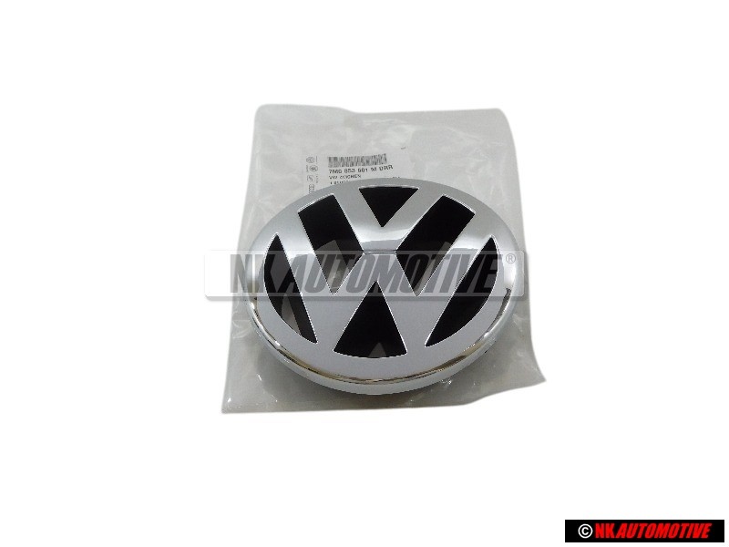 VW Original Frente Simbolo Insignia Emblema Cromo - 7M0853601M DRR