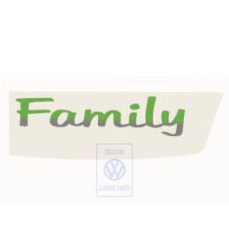 VW Original Rotulo Autoadhesivo Spicegreen - Efecto Perlado - 7M0854431A H6Y