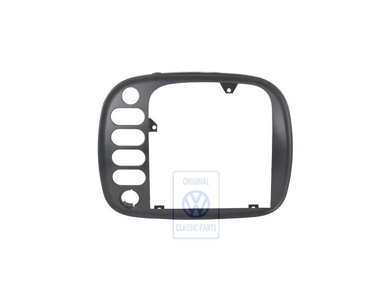 VW Original Embellecedor Negro Satinado - 7M0858105E 01C