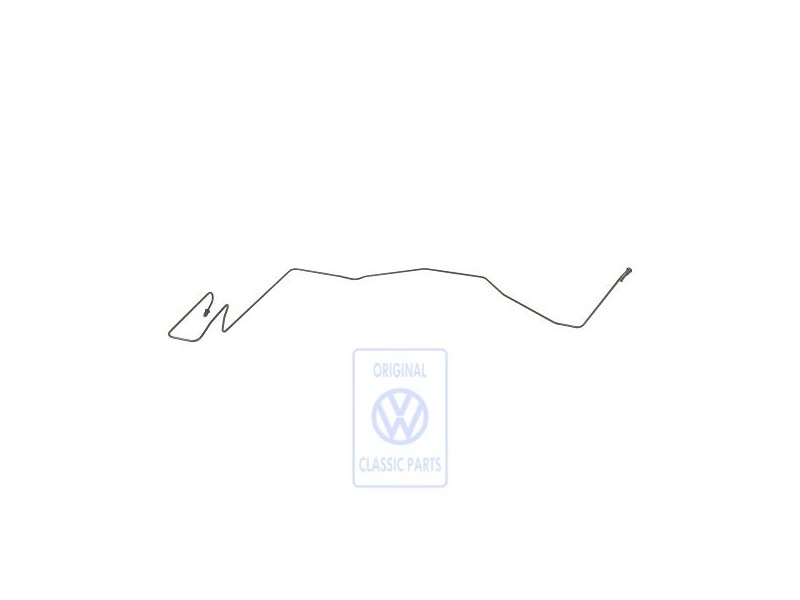 VW Original Tubo De Freno De S. Hidraulico Al Latiguillo Del Freno - 7M1614724F