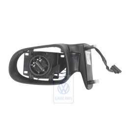 VW Original Caja De Espejo Exterior Negro Satinado - 7M1857508F 01C