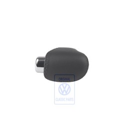 VW Original Pomo Palanca Cambio (Cuero) Negro - 7M2713139C E74