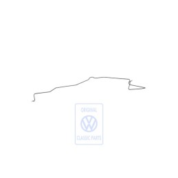 VW Original Tubo De Freno De S. Hidraulico Al Latiguillo Del Freno - 7M3614724A