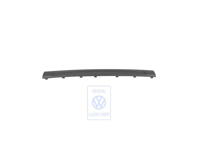 VW Original Recubrim. P. Placa Matricula Negro Satinado - 7M3807719 B41