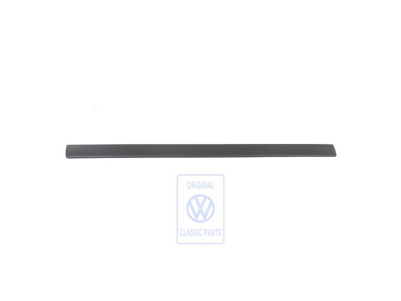 VW Original Liston Adorno P. Puerta Negro Satinado - 7M3853505 B41