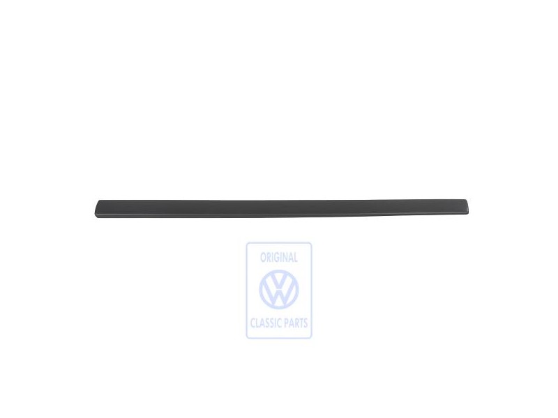 VW Original Liston Adorno P. Puerta Negro Satinado - 7M3853506 B41