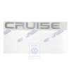 VW Original Rotulo Autoadhesivo Plata/Antracita (Gerastert) - 7M3853685 5M2