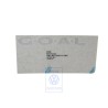 VW Original Rotulo Autoadhesivo Plata - 7M3853685A 1W4