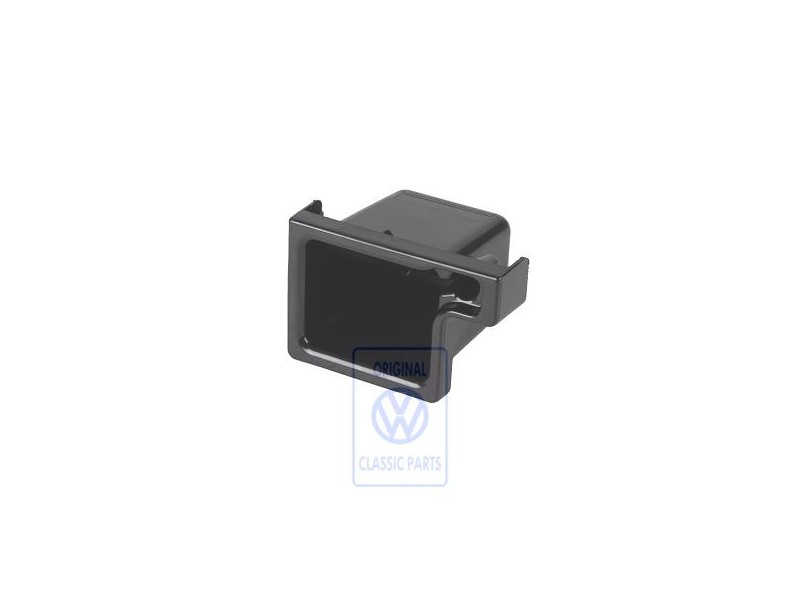 VW Original Caja Cenicero Negro Satinado - 7M3857414 01C