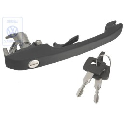 VW Original Manija Ext. Puerta, Negra - 861837206C