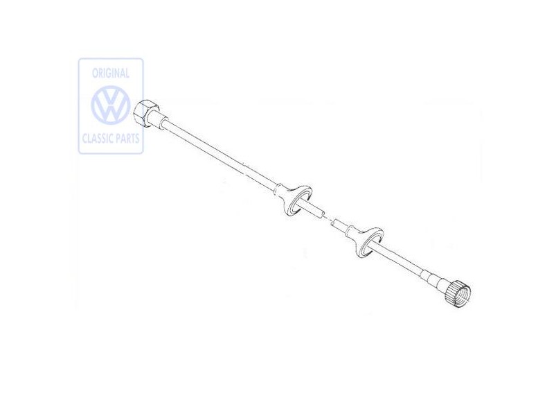 VW Original Cable Mando-Velocimetro - 861957801M