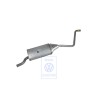 VW Original Silenciador Final - 867253609AC
