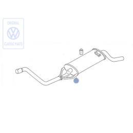 VW Original Silenciador Final 'Eco' - 867253609AH