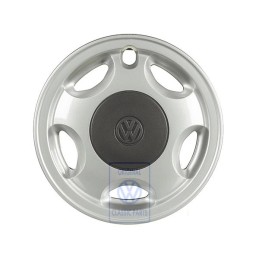 VW Original Tapacubos Colores Cromados/Negro - 867601147F BEX
