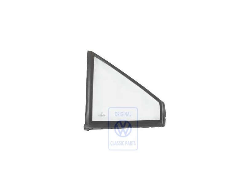 VW Original Cristal De Puerta Fijo Con Junta - 867845114F