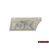 VW Original Rotulo Autoadhesivo Plata Stratos/Turquesa/Marine - 867853750J BBQ