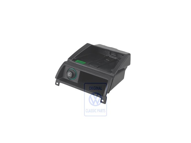 VW Original Caja P. Cenicero Negro Satinado - 867857307 01C