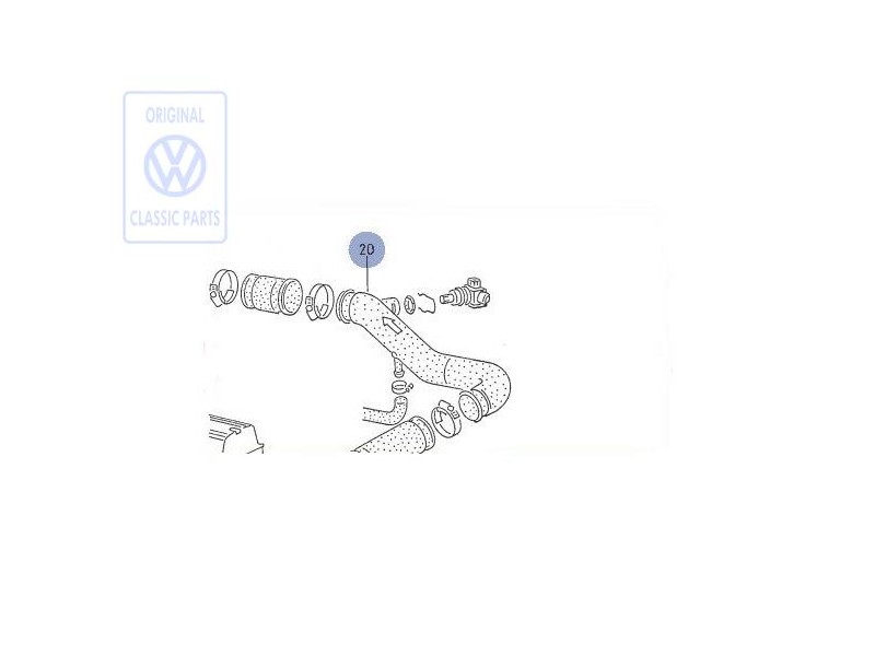 VW Original Tubo Presion - 871145895
