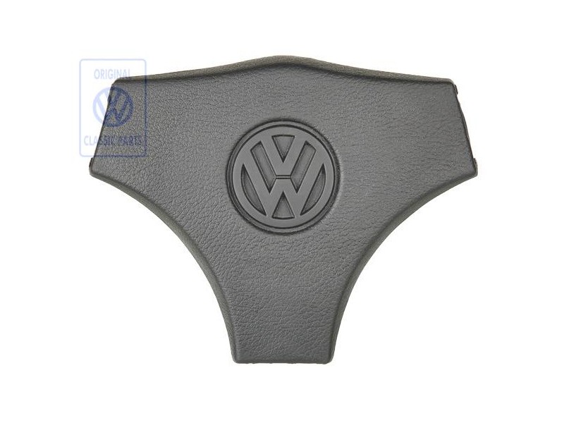VW Original Tapa Protectora Para Volante Negro Satinado - 871419669A 01C