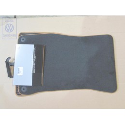 VW Original 1 Juego Alfombrillas Soul (Negro)/Marron Cognac - 8K2863691A VMU