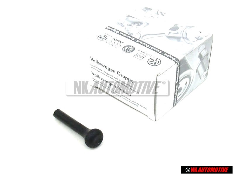 VW Original Boton P. Varilla Seguridad Negro Satinado - 191837187 01C