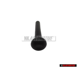 VW Original Boton P. Varilla Seguridad Negro Satinado - 191837187 01C