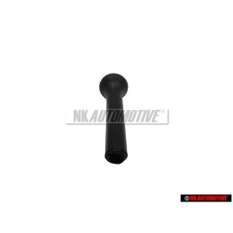 VW Original Boton P. Varilla Seguridad Negro Satinado - 191837187 01C
