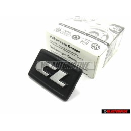 VW Original CL Lado Rotulo Insignia Emblema Plata Cepillada - 191853688P GX2
