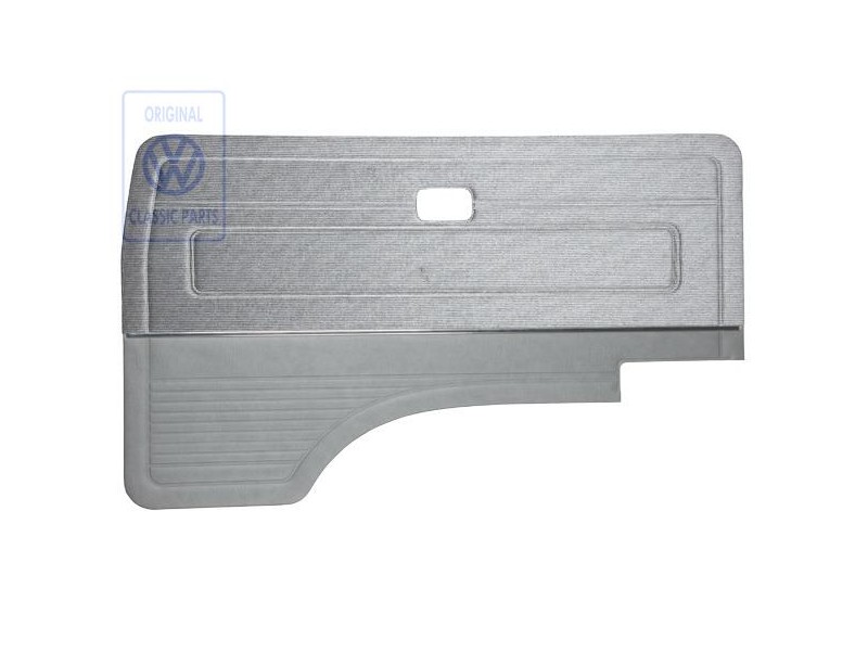 VW Original Revestimiento Puerta Azul Gris - 255867016P MV5