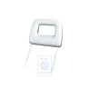VW Original Bastidor Del Reposacabezas Gris Claro - 251881717A UG2