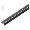 VW Original Liston De Umbral Negro Satinado - 255861019A 01C