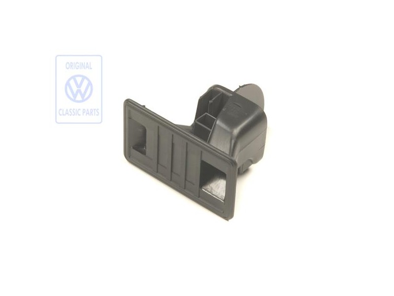 VW Original Tobera Calefaccion Negro Satinado - 255819383 01C