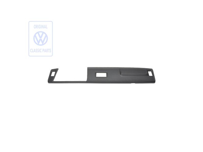 VW Original Cubierta Tablero Instrumentos Negro - 255857171 5BL